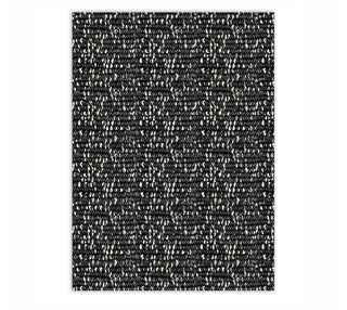 10x14 Braided Weave Black Abaca Fiber Area Rug for living room