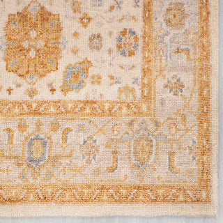 Ziegler 8x10 Hand Knotted Neutral Oushak Wool Rug