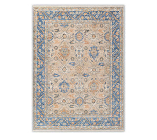 12x15 Beige Blue Traditional Turkish Oushak Hand Knotted Premium Wool Large Area Rug