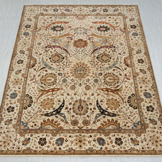 Samad 9x12 Super Fine Knotted Persian Kerman Sickle Rug