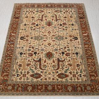 Ramin 10x14 Hand Knotted Large Area Persian Tabriz Wool Rug