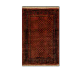 Herati 4x6 Fine Weave Baluch Silky Feel Wool Rug