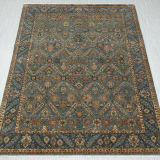 Anwar 9x12 Traditional Persian Mina Khani Motifs Wool Rug