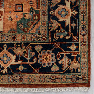 Amber 6x9 Rust Persian Mahal Serapi Wool Rug