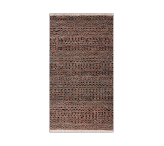 3x5 small area rug brown rug entryway rug small soft wool brown handmade 
rug