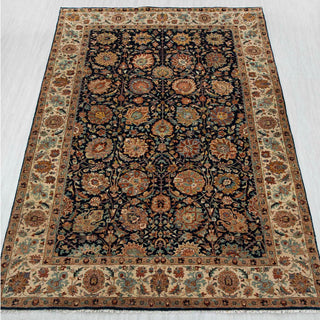 6X9 oriental carpet for luxury living room decor.
