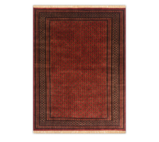 6x9 Red Persian Baluch Hand Knotted High Quality Soft Plush Feel Wool Rug