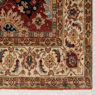 6x9 floral motifs high kpis red wool persian carpets