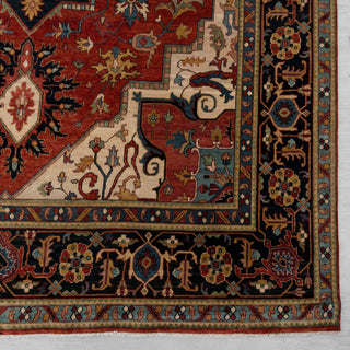 Sabbir 9x12 Supe Fine Quality Persian Heriz Serapi Rug
