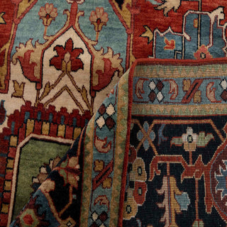 Sabbir 9x12 Supe Fine Quality Persian Heriz Serapi Rug