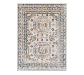 8x10 Beige wool Mamluk Southwest Geometric Style Hand Knotted Wool Rug