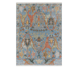 8x10 Blue Wool Vintage Persian Finish Fine Quality Weave Living Room Rug .