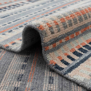 8x10 Contemporary pattern multicolor woolen rug for living room
