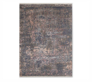 8x10 Gray Soft Feel Nepali Wool & Silk High KPSI Rug For living room