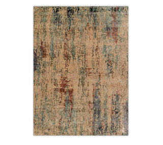 8x10 Luxury Indo-Nepali Area Rug Handmade Wool & Silk Blend Modern Design