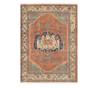 8x10 Rust Serapi Classic Vintage Finish Persian Retro High Quality Fine Weave Rug
