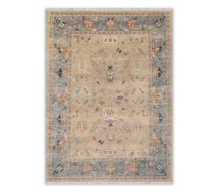 8x10 beige gray oushak rug for bedroom 