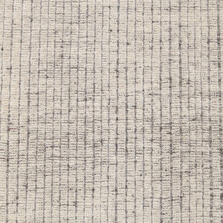 8x10 hand-knotted low-pile wool with fine woven grid lines rug for bedroom