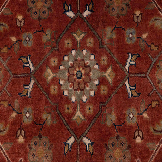 9x12 Antique-style red wool handmade Persian rug living room