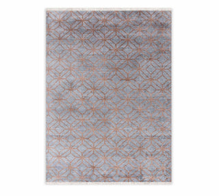 9x12 Area Grey Brown Rug Real Saree Silk Wool Decorative Rug 