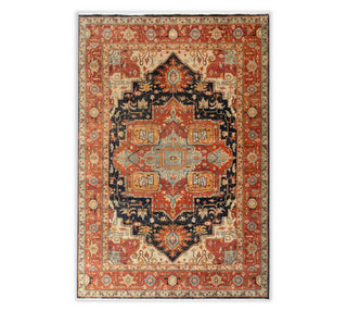 9x12 Hand Knotted Persian Heriz Serapi Fine Quality handmade Wool Rug forliving room