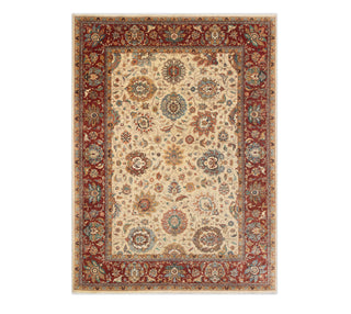 9x12 New Ivory Decorative Floral Persian Pattern High Quality Wool Rug