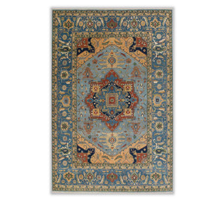 9x12 Persian Serapi Premium Wool Rug For Living Room