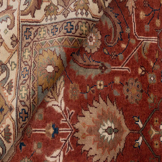 9x12 deep red Large area rug persian oriental rug for bedroom 