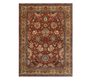 8x10 Classic Rich Floral Traditional Persian Handmade Wool Area Rug