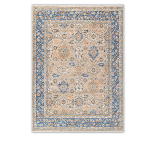 12x15 Beige Blue Traditional Turkish Oushak Hand Knotted Premium Wool Large Area Rug