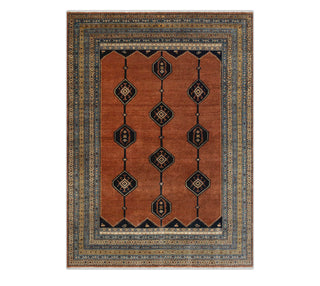 Classic Rust Coral High Quality Persian Style Rug