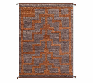 Lehart 8x10 Maze Pattern Thick Pile Rug