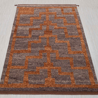 Lehart 8x10 Maze Pattern Thick Pile Rug