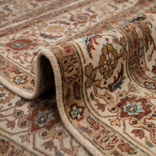 Ashford 6x9 Classic Persian Floral Ivory High KPSI Rug