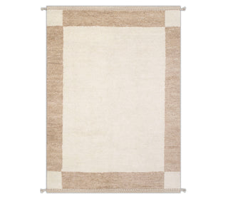 Missoni Hand Knotted Ivory & Beige Thick Pile Woolen Rug