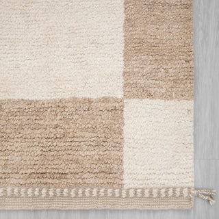 Missoni Hand Knotted Ivory & Beige Thick Pile Woolen Rug
