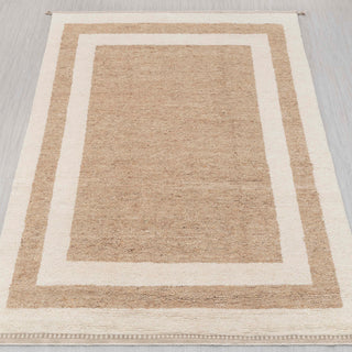 Katelyn 9x12 Neutral Beige Thick Pile Wool Rug