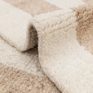 Katelyn 9x12 Neutral Beige Thick Pile Wool Rug