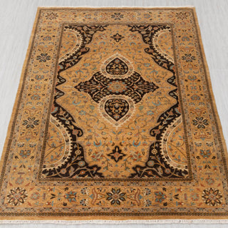 Kavir 6x9 Traditional Kashan Inspired Wool Rug
