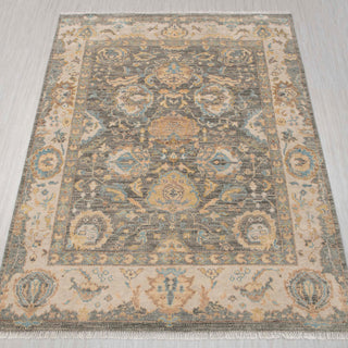 Janiz 8x10 Traditional Floral Motifs Woolen Rug