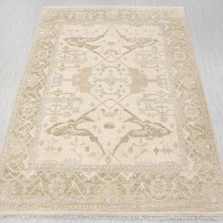 Summer Bell - 8x10 Muted Soft Feel Handmade Oushak Rug