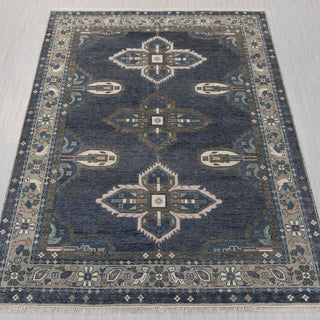 Kismet Weave Hand Knotted Oushak Medallion Woolen Rug