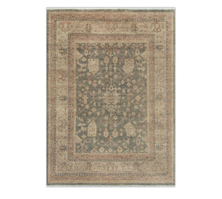 Damank 8x10 Vintage Style Hand Knotted Wool Rug