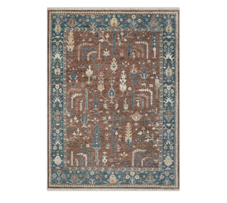 Avenue 9x12 Brown Cypress Tree Plush Feel Woolen Rug