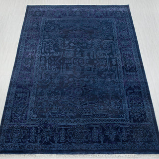 Roger 9x12 Persian Hamadan Medallion & Floral Motifs Rug