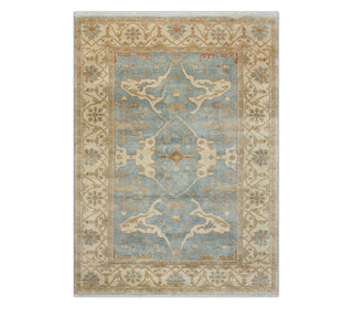 Edward 6x9 Hand Knotted Turkish Oushak Wool Rug