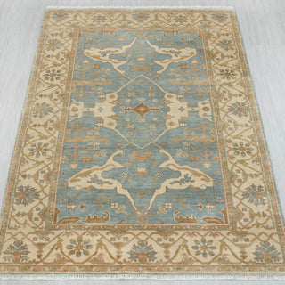 Edward 6x9 Hand Knotted Turkish Oushak Wool Rug