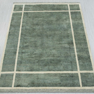 Shylock 8x10 Modern Geometric Thick Wool Rug