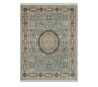 Aramaic 8x10 Persian Mamluk Woollen Rug