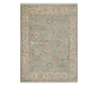 Hudson 8x10 Distressed Turkish Oushak Wool Rug